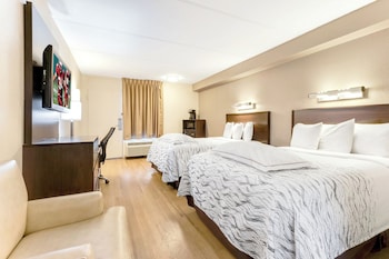 Premium Room, 2 Double Beds (Upgraded Bedding & Snack, Smoke Free)