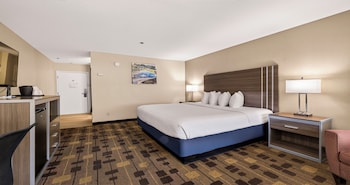 Standard Room, 1 King Bed, Non Smoking, Refrigerator & Microwave
