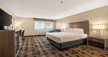 Standard Room, 1 Queen Bed, Non Smoking, Refrigerator & Microwave