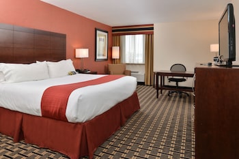 Suite, 1 King Bed, Roll-in Shower (Communications)