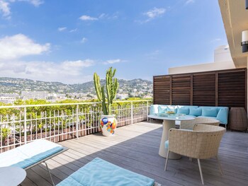 Suite, 1 Double Bed with Sofa bed, Terrace, City View