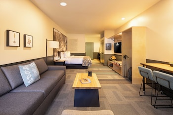 Junior Suite, 1 King Bed, Mobility Accessible, Fireplace (Roll-In Shower)