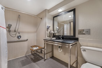 Deluxe Room, 2 Queen Beds, Accessible, Smoking (Roll-In Shower)