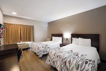 Standard Room, 2 Double Beds, Accessible (Smoke Free)