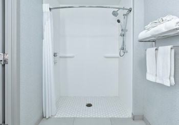 Suite, 1 King Bed, Roll-in Shower (Mobility Accessible)