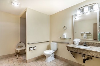 Standard Room, 2 Double Beds, Accessible, Non Smoking (Walk-in Shower)
