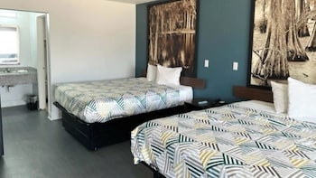 Standard Room, 2 Queen Beds, Non Smoking, Refrigerator & Microwave