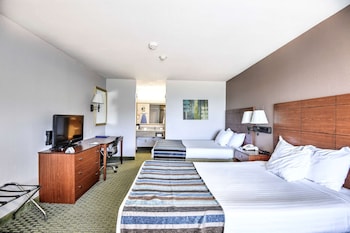 Standard Room, 2 Queen Beds, Non Smoking, Refrigerator & Microwave