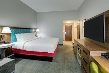 Room, 1 King Bed with Sofa bed, Microwave