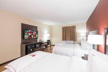 Premium Room, 2 Double Beds (Upgraded Bedding & Snack, Smoke Free)