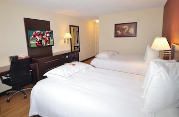 Premium Room, 2 Double Beds (Upgraded Bedding & Snack, Smoke Free)