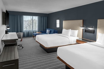 Room, Multiple Beds, Hearing Accessible (Roll-in Shower)