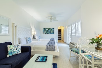Room, 2 Double Beds, Balcony (View)