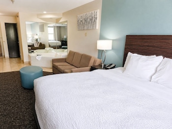 Suite, 1 King Bed with Sofa bed, Non Smoking, Jetted Tub