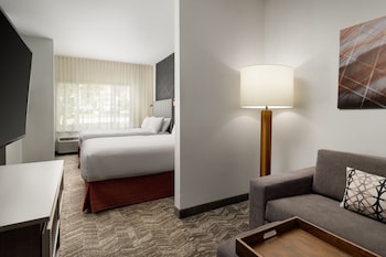 Suite, Multiple Beds, Hearing Accessible (Roll-in Shower)
