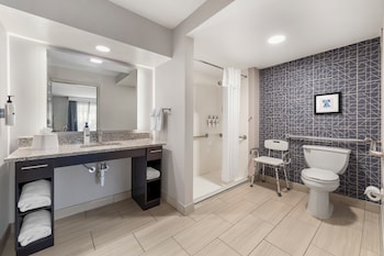 Suite, 1 King Bed, Accessible, Non Smoking (Mobility & Hearing, Roll-in Shower)