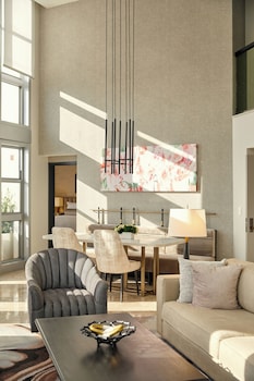Vice Presidential City Skyline View Balcony Suite