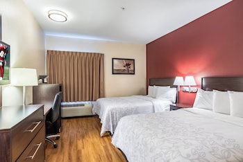 Standard Room, 2 Double Beds, Accessible (Roll-In Shower, Smoke Free)